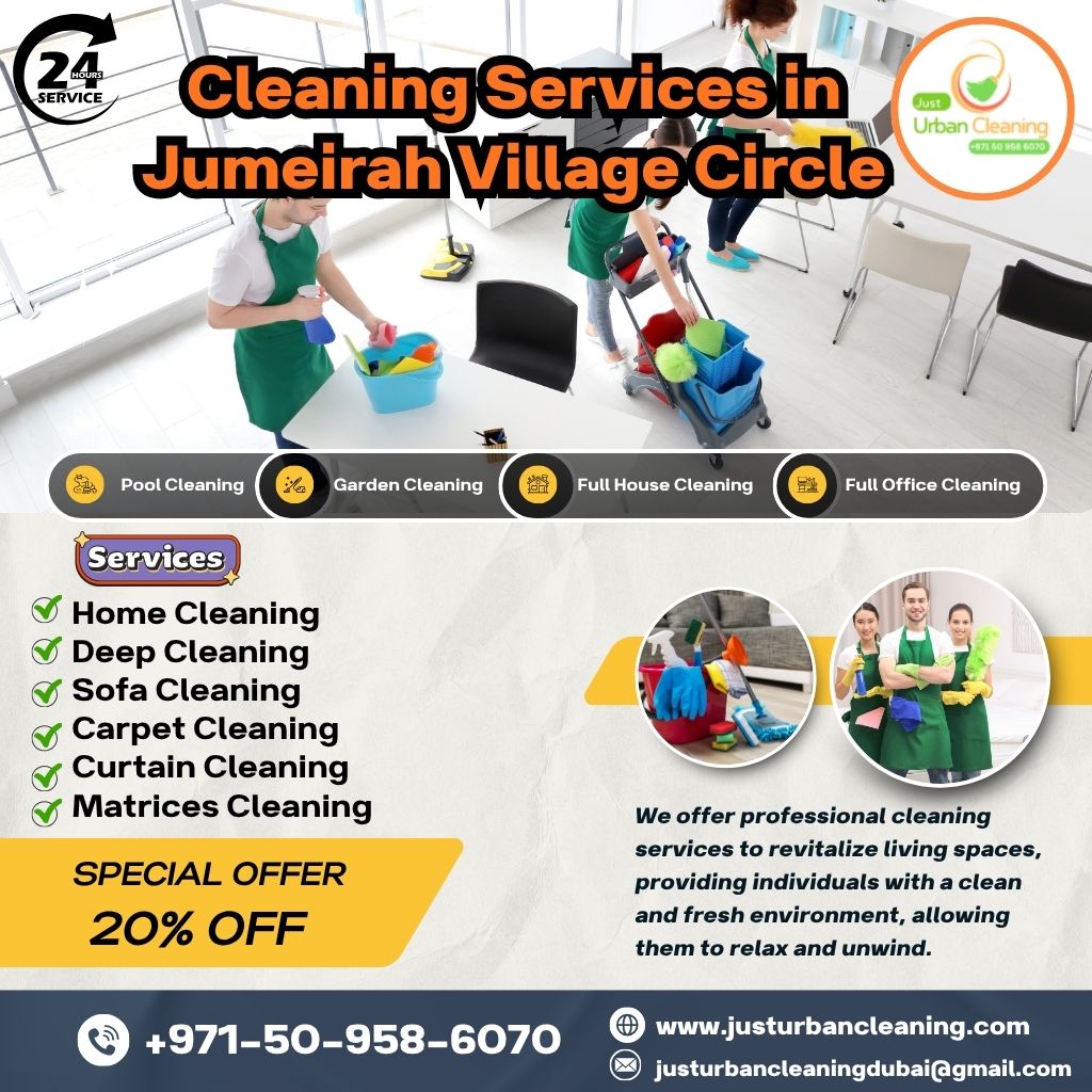 Cleaning Services in Jumeirah Village Circle
