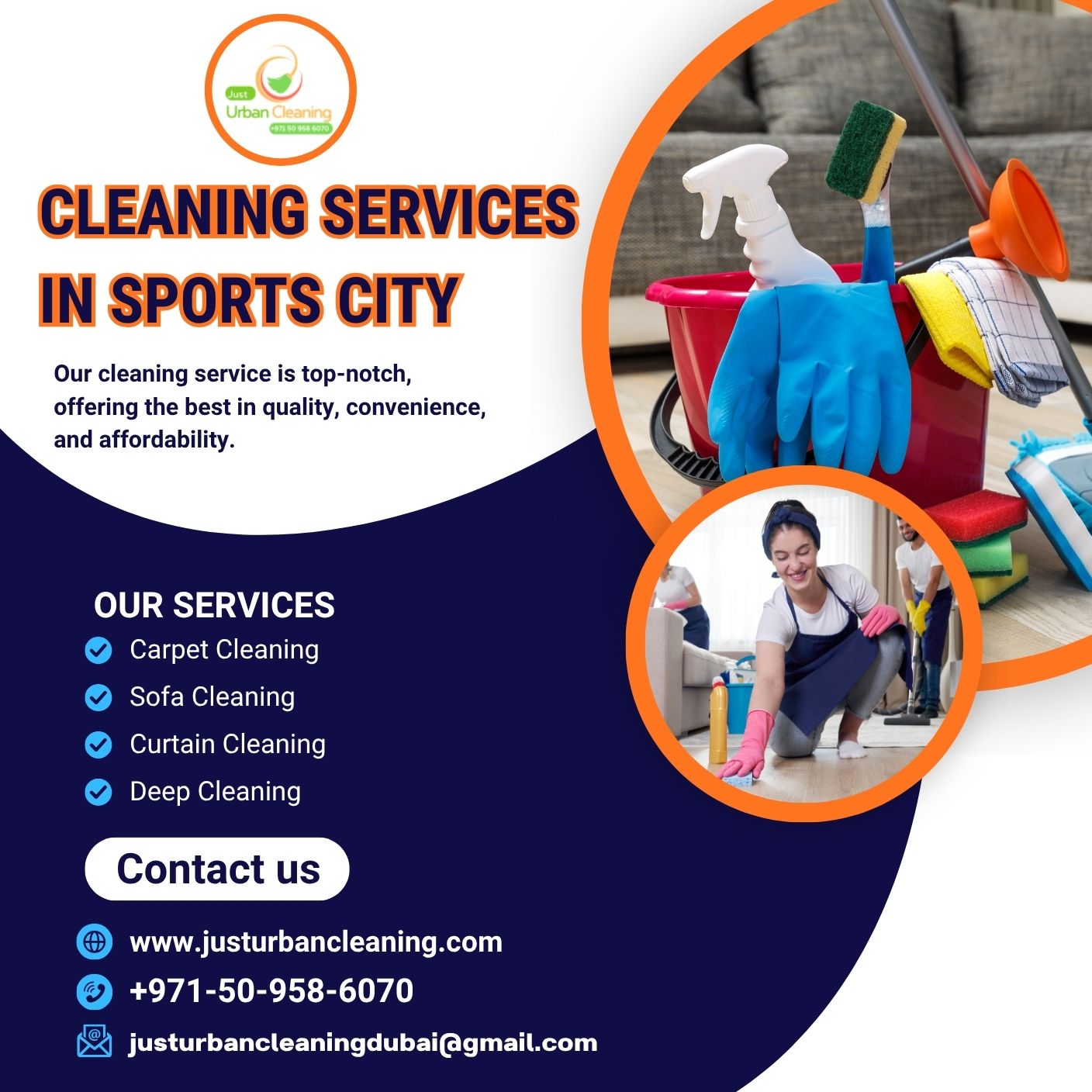 Cleaning Services in Sports City