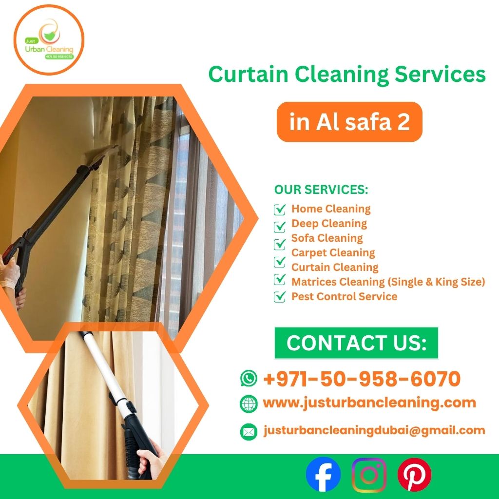 Curtain Cleaning Services in Al Safa 2