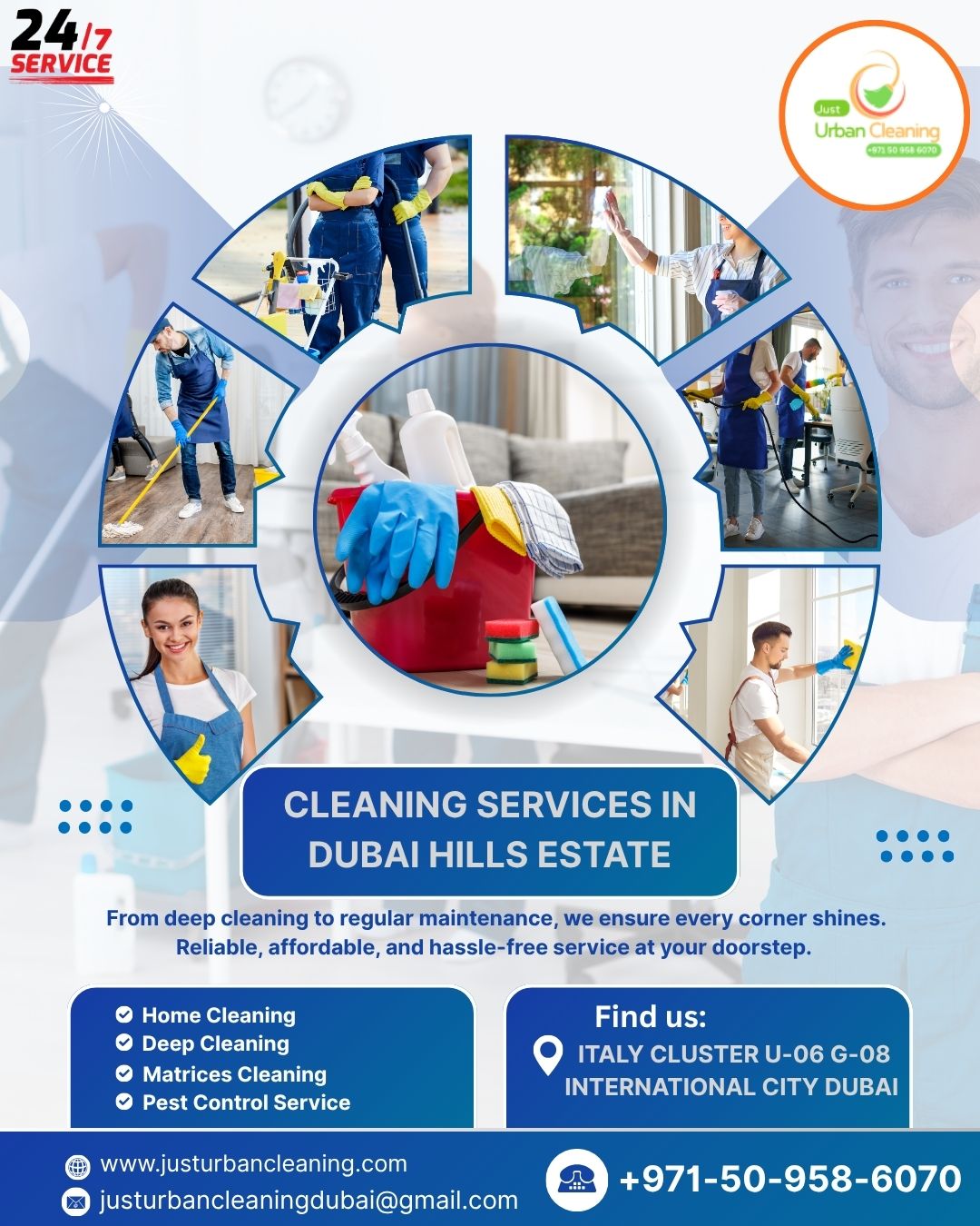 Cleaning Services in Dubai Hills Estate