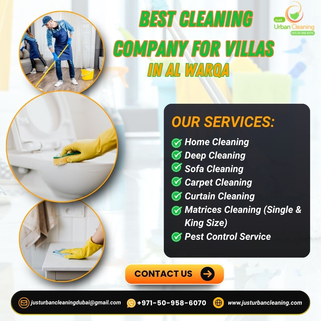 Best Cleaning Company for Villas in Al Warqa