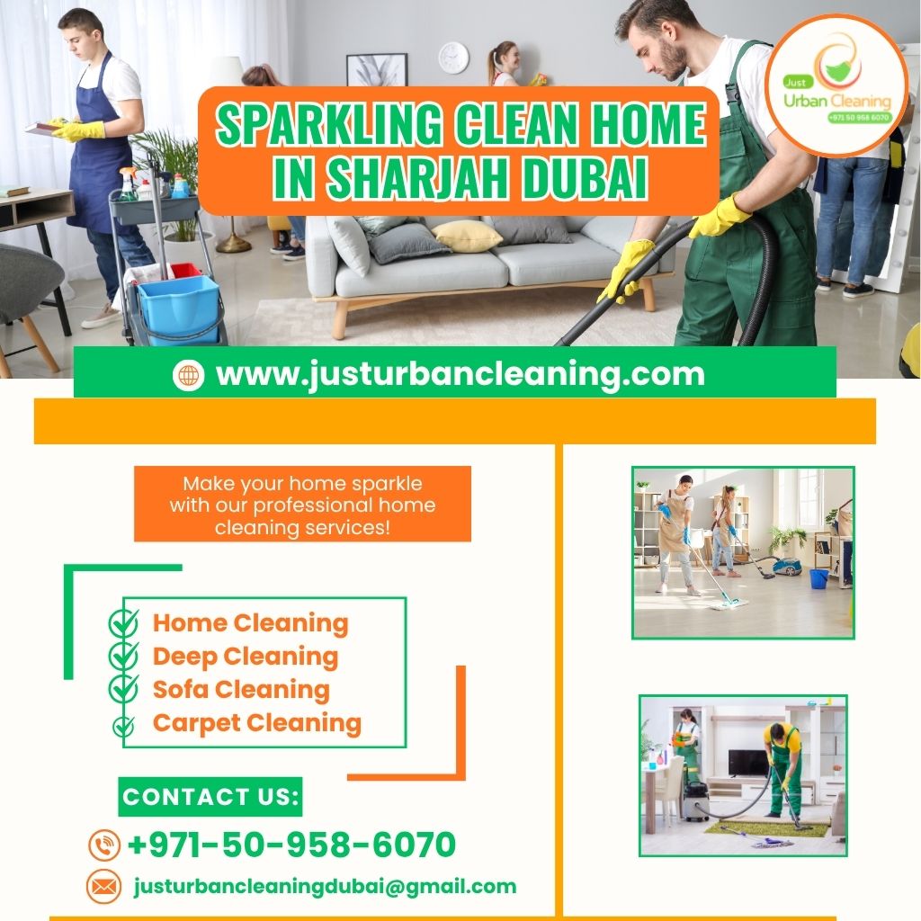 sparkling clean home in sharjah dubai