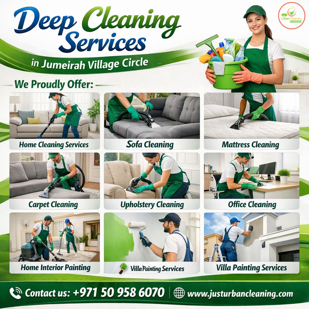 Deep Cleaning Services in Jumeirah Village Circle