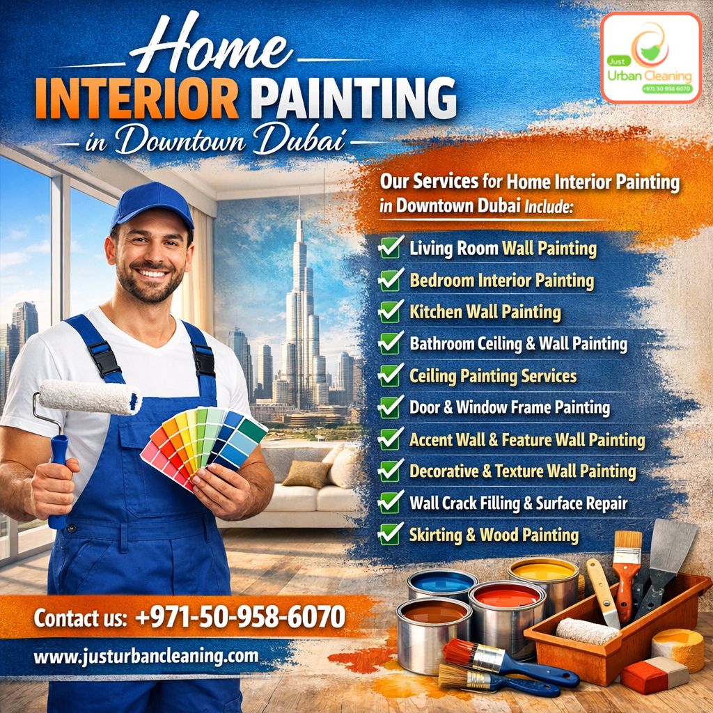 Home Interior Painting in Downtown Dubai | 050 958 6070 home interior painting in downtown dubai