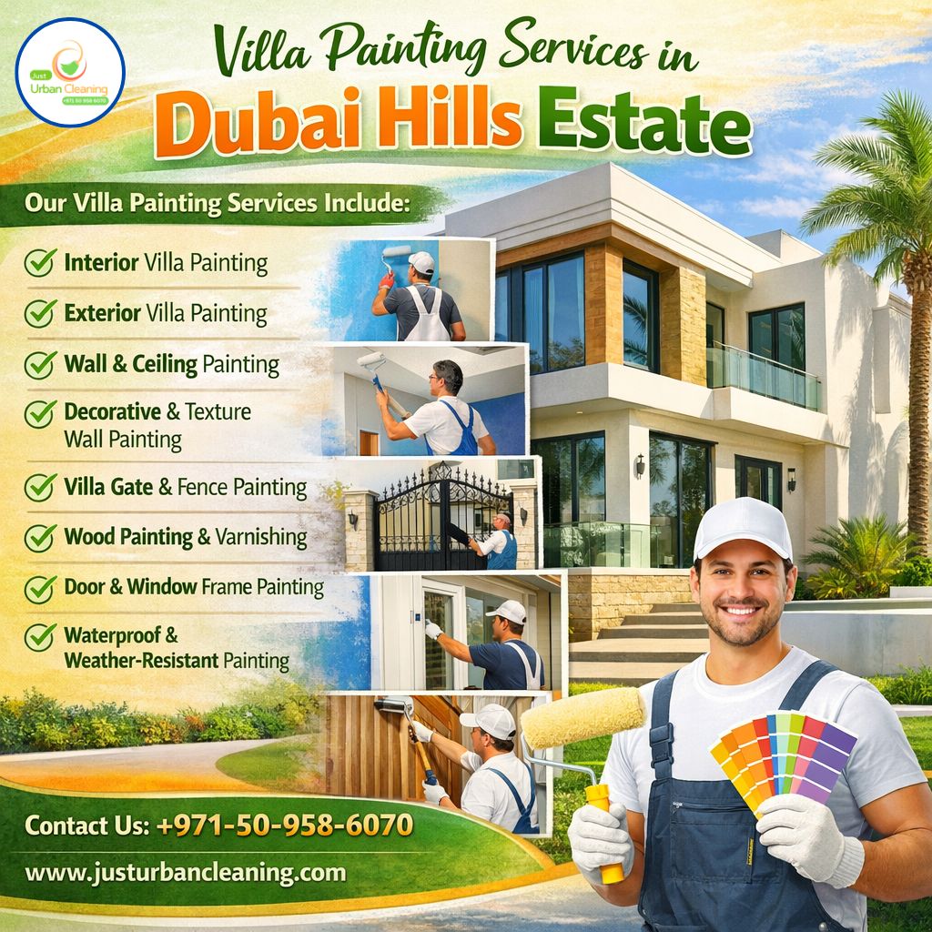 Villa Painting Services in Dubai Hills Estate